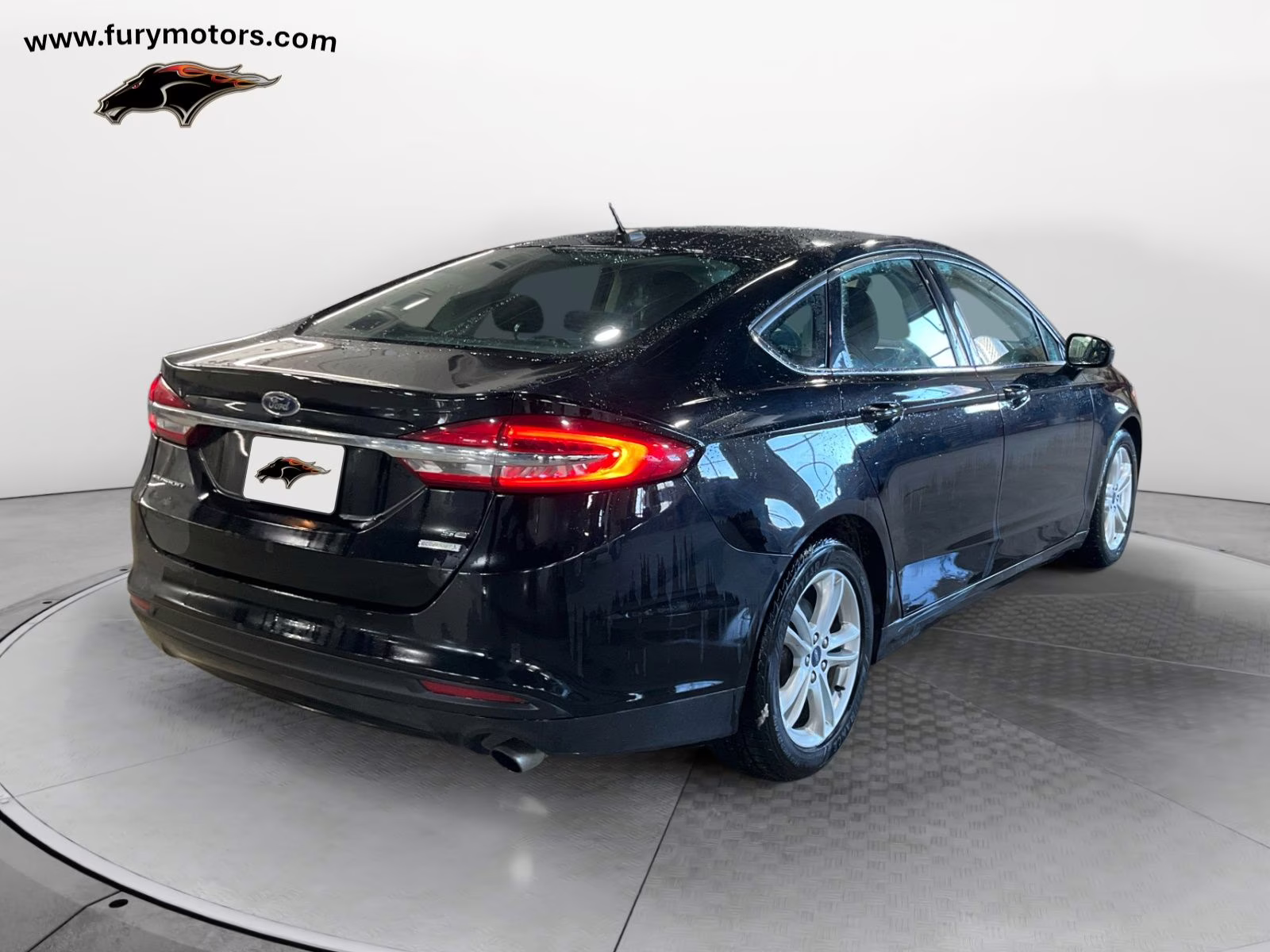 2018 Shadow Black Ford Fusion SE FWD Sedan