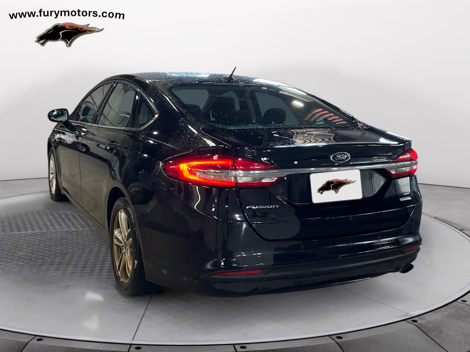 2018 Shadow Black Ford Fusion SE FWD Sedan