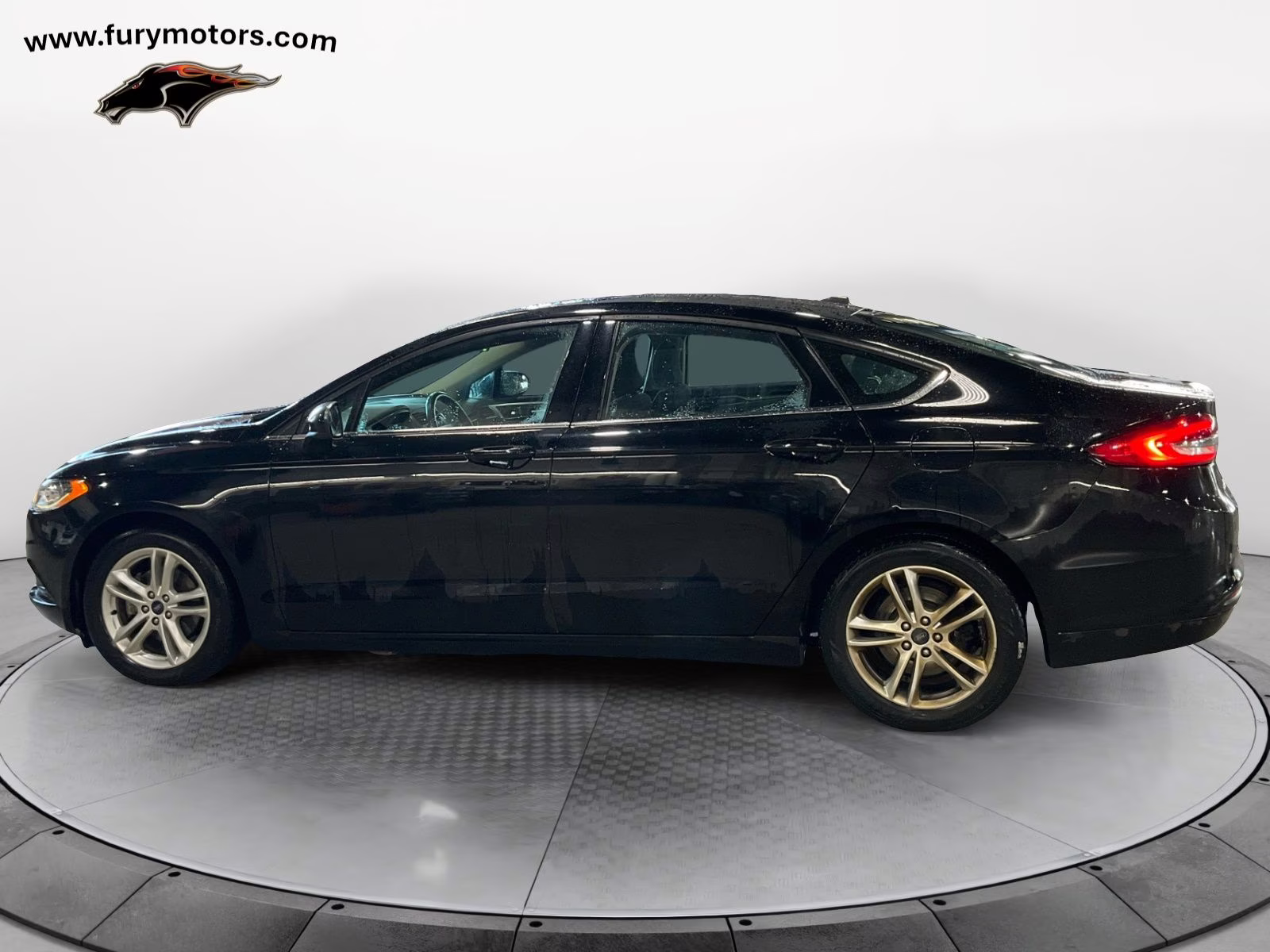 2018 Shadow Black Ford Fusion SE FWD Sedan
