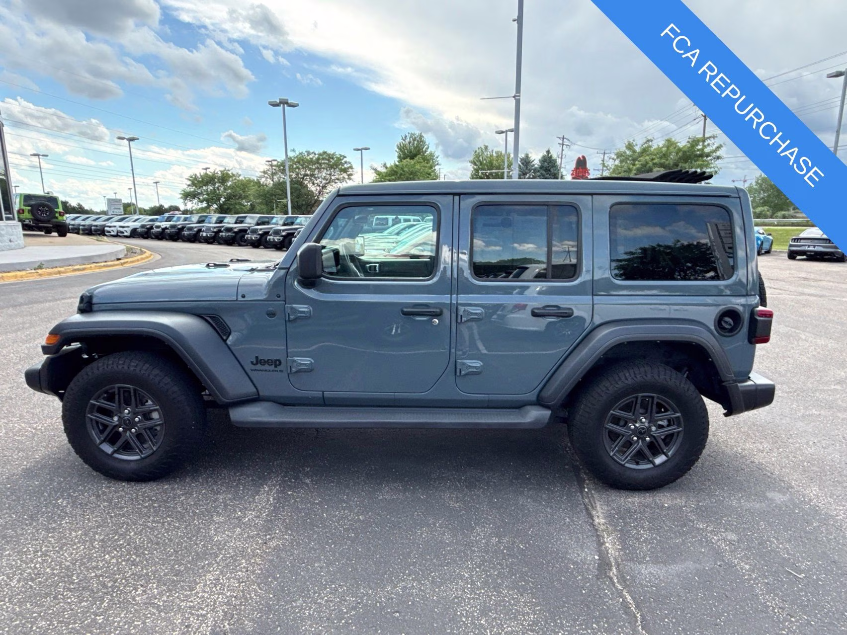 2024 Anvil Clear Coat Jeep Wrangler Sport S 4X4 SUV
