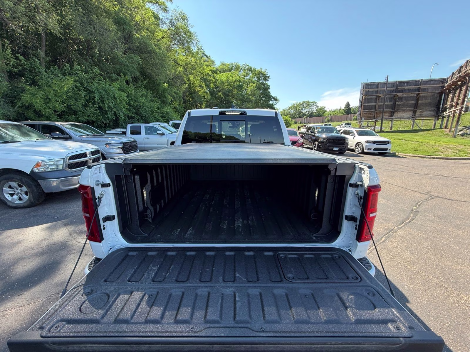 2026 Ivory White Tri-Coat Pearlcoat Ram 1500 Tungsten 4X4 Truck
