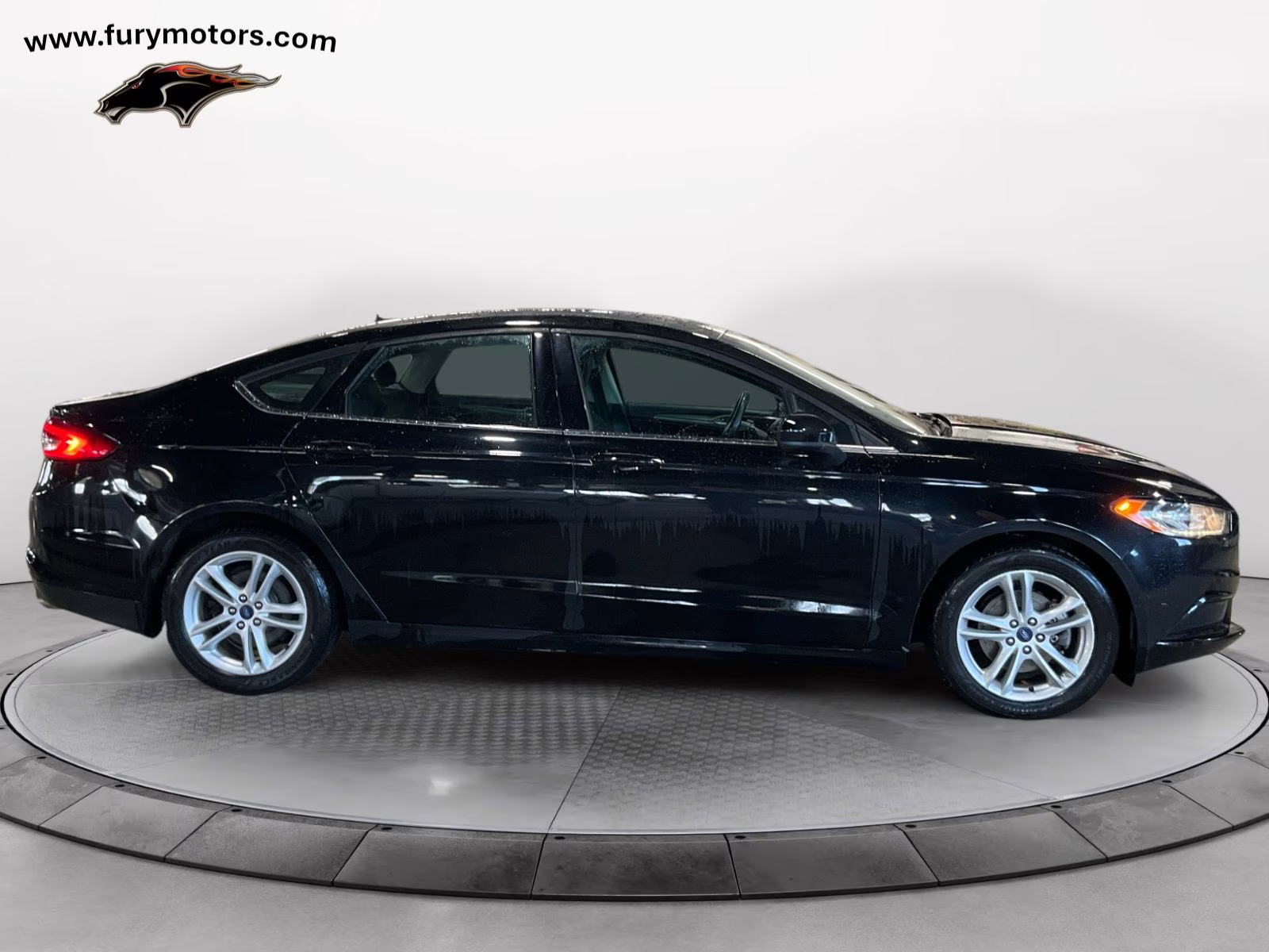 2018 Shadow Black Ford Fusion SE FWD Sedan