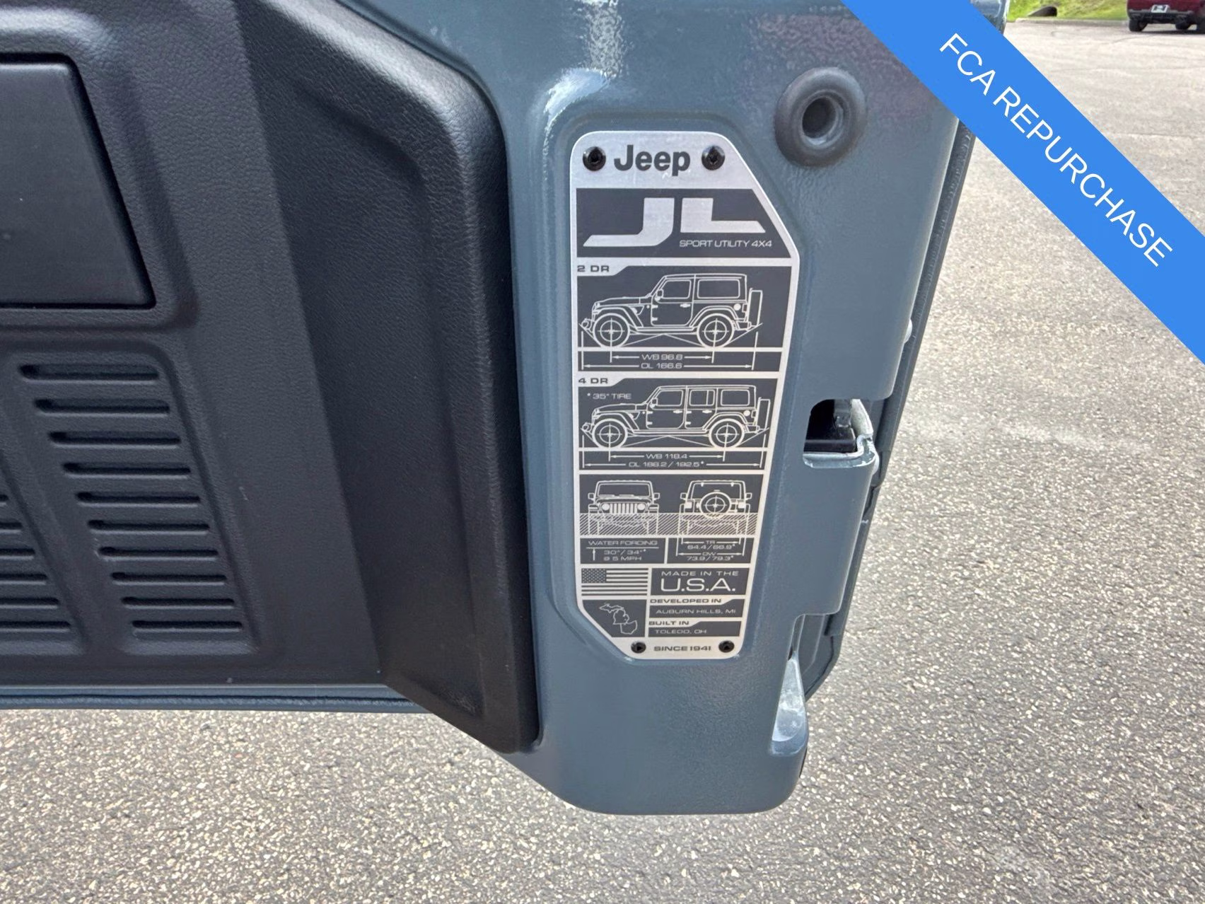 2024 Anvil Clear Coat Jeep Wrangler Sport S 4X4 SUV