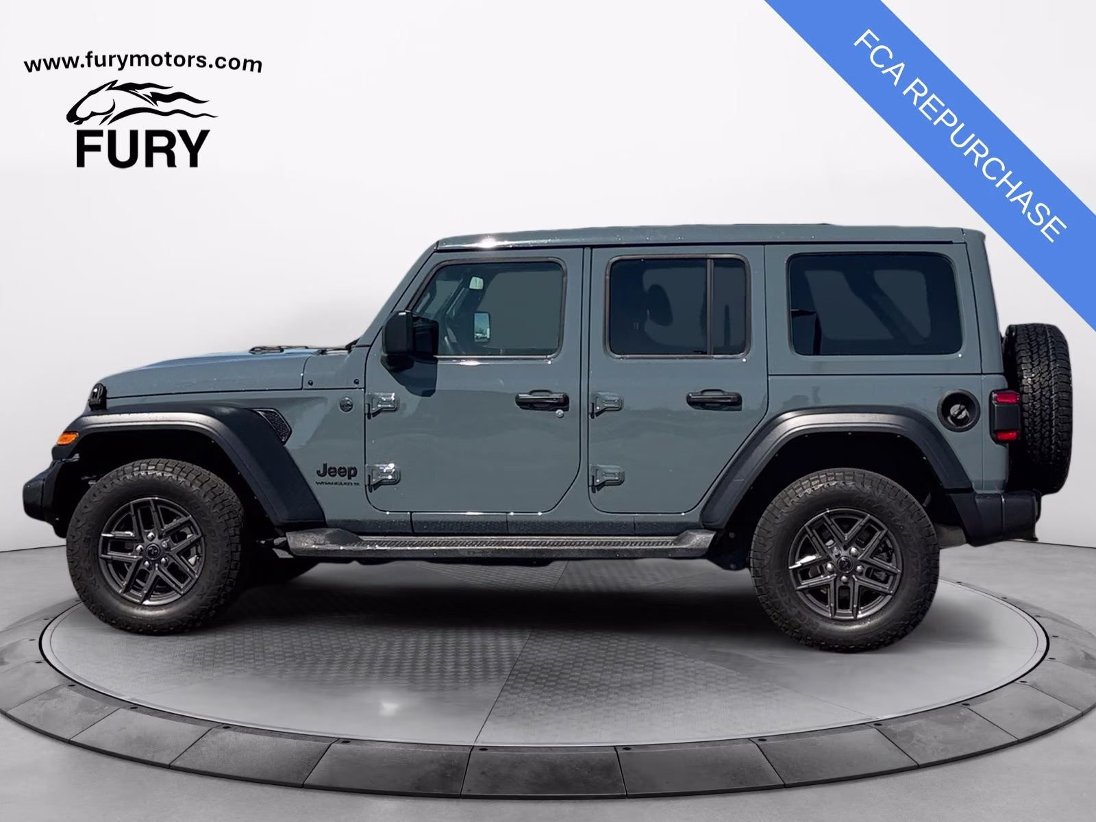 2024 Anvil Clear Coat Jeep Wrangler Sport S 4X4 SUV