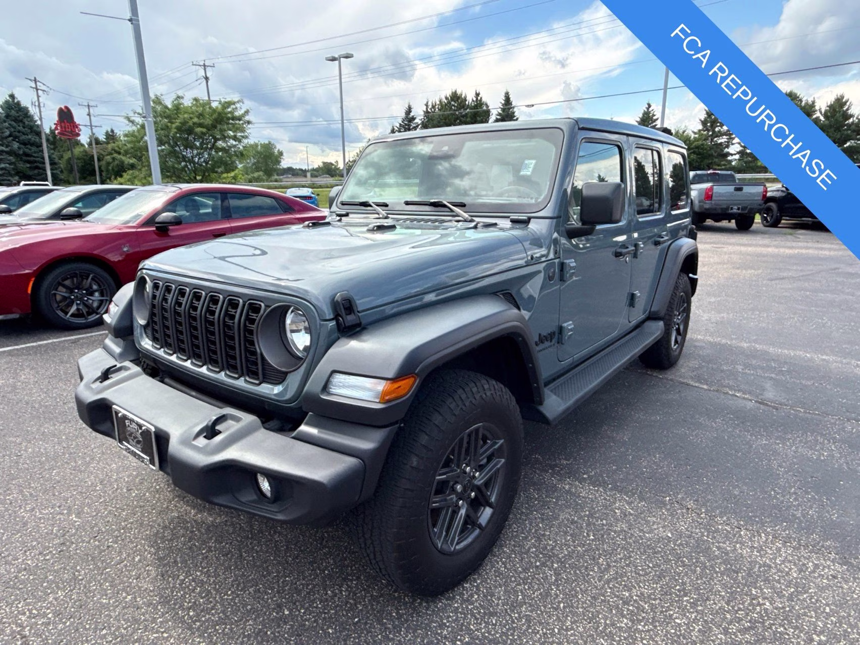 2024 Anvil Clear Coat Jeep Wrangler Sport S 4X4 SUV