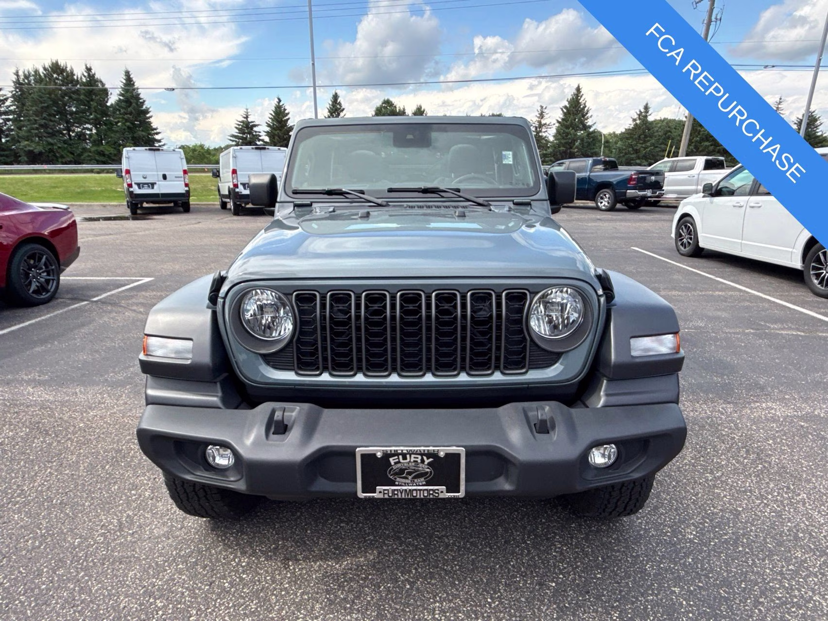 2024 Anvil Clear Coat Jeep Wrangler Sport S 4X4 SUV