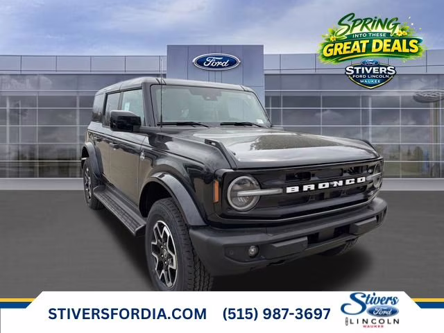 2026 Shadow Black Ford Bronco Outer Banks 4X4 SUV