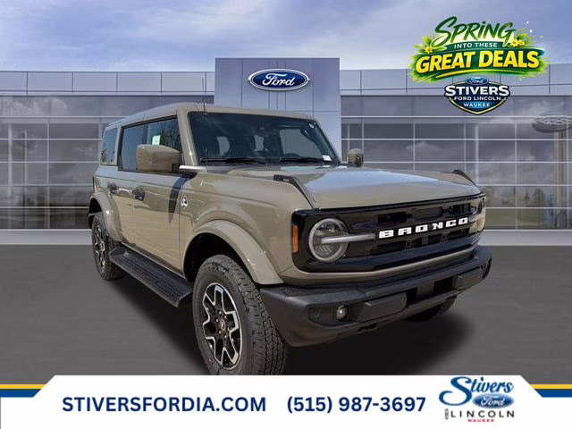 2026 Marsh Gray Ford Bronco Outer Banks 4X4 SUV