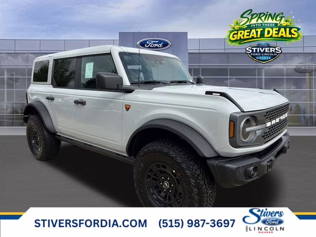 2026 Avalanche Gray Ford Bronco Badlands 4X4 SUV