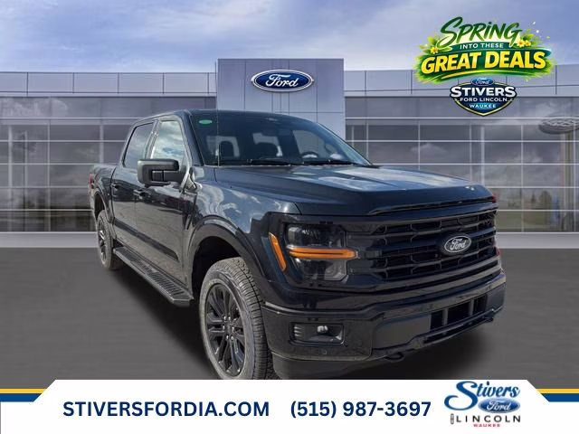 2026 Agate Black Metallic Ford F-150 XLT 4X4 Truck