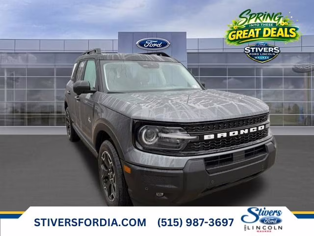 2026 Gray Ford Bronco Sport Outer Banks 4X4 SUV