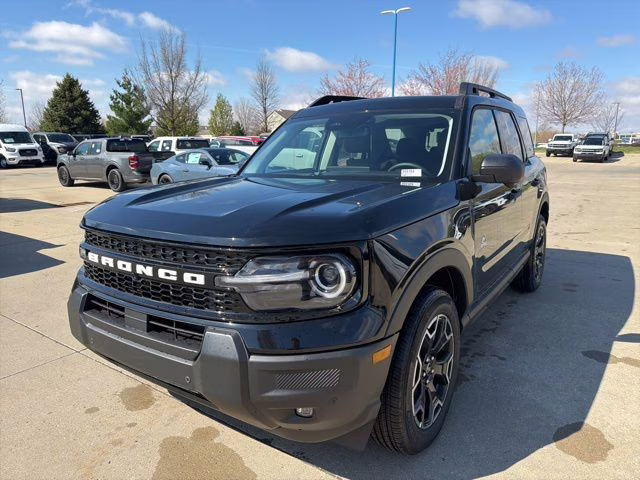 2026 Black Ford Bronco Sport Outer Banks 4X4 SUV