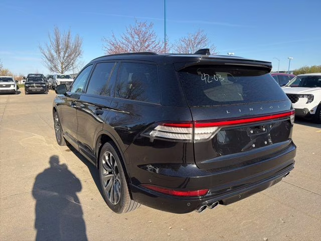 2026 Infinite Black Metallic Clearcoat Lincoln Aviator Premiere AWD SUV
