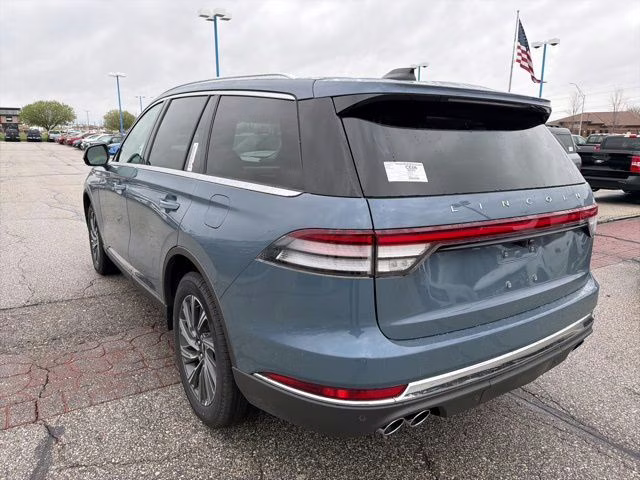2026 Whisper Blue Metallic Clearcoat Lincoln Aviator Premiere AWD SUV