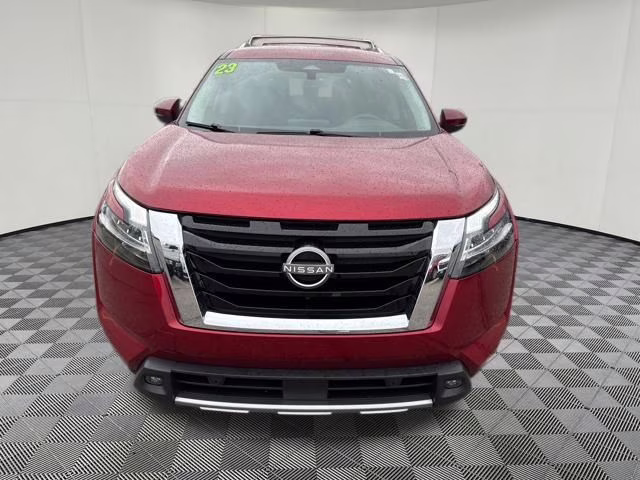2023 Scarlet Ember Tintcoat Nissan Pathfinder SL 4X4 SUV