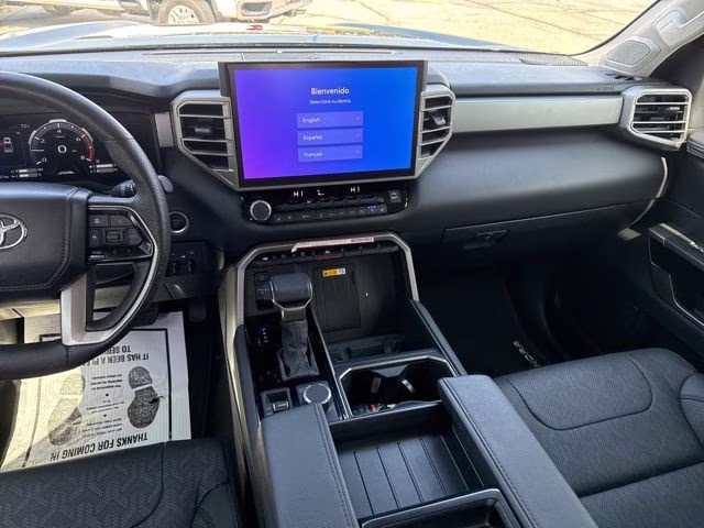 2024 Midnight Black Metallic Toyota Tundra Limited 4X4 Truck