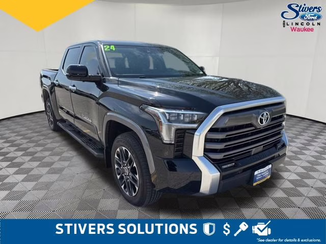 2024 Midnight Black Metallic Toyota Tundra Limited 4X4 Truck