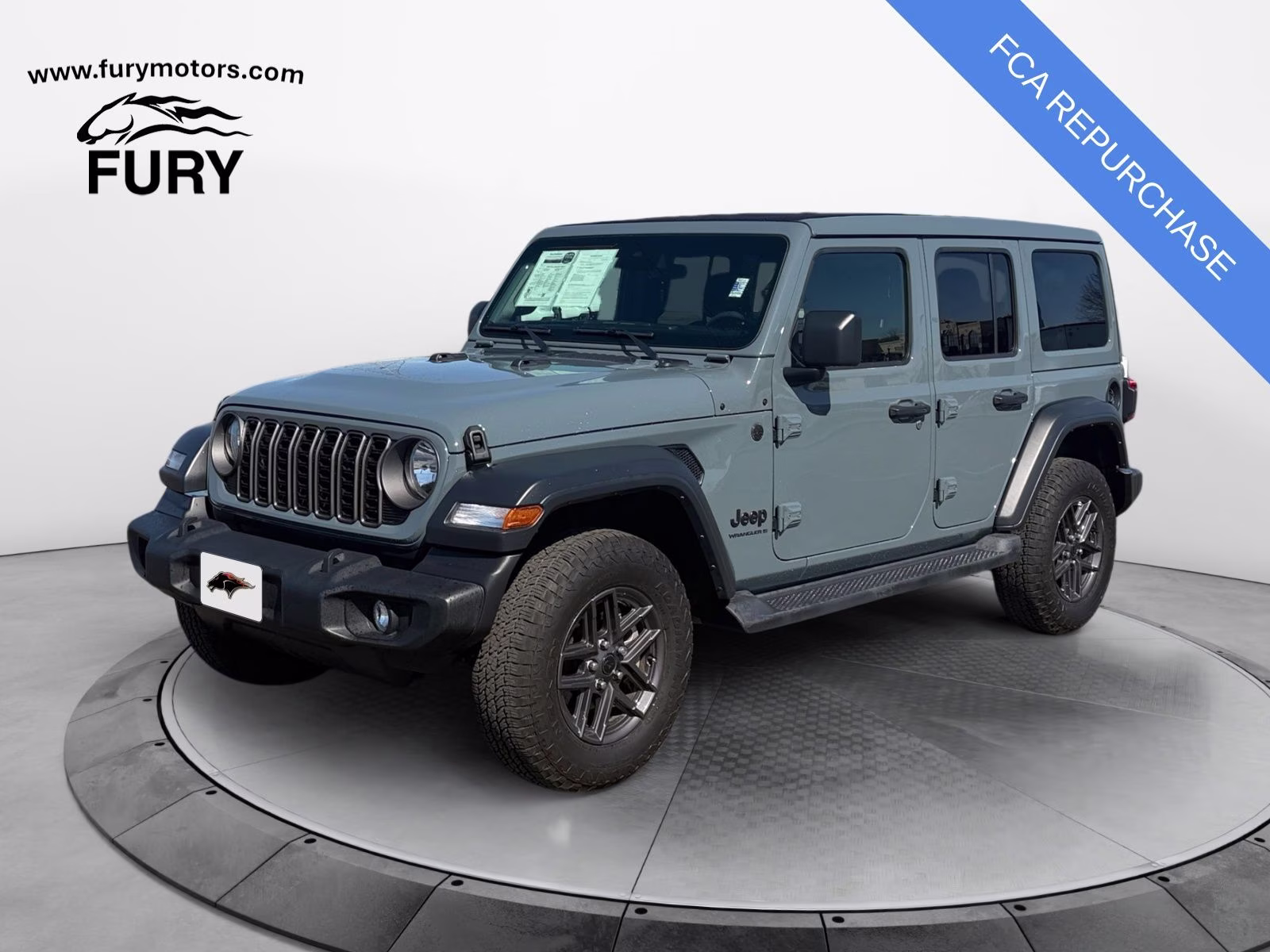 2024 Anvil Clear Coat Jeep Wrangler Sport S 4X4 SUV