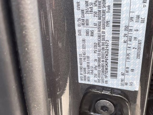 2026 Carbonized Gray Metallic Ford F-150 XLT RWD Truck