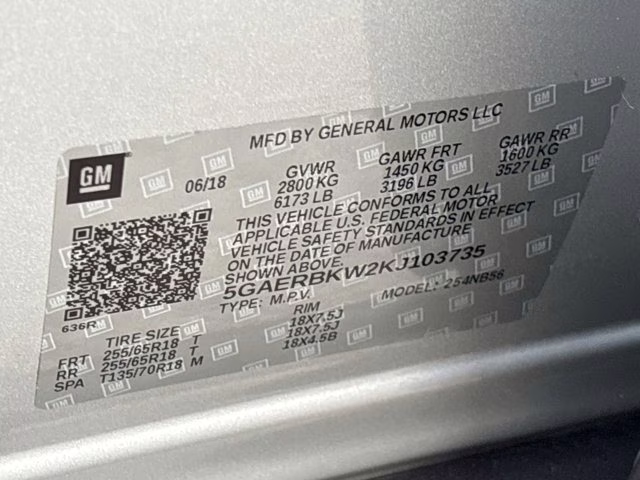 2019 Quicksilver Metallic Buick Enclave Essence FWD SUV