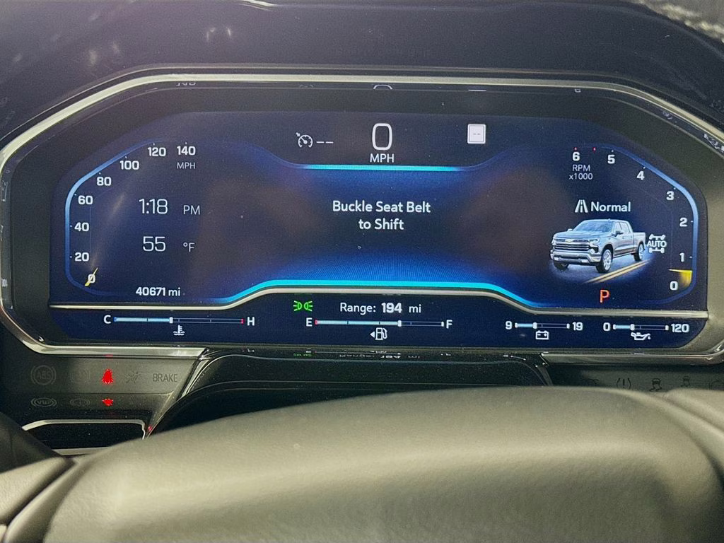 2022 Black Chevrolet Silverado 1500 LT 4X4 Truck