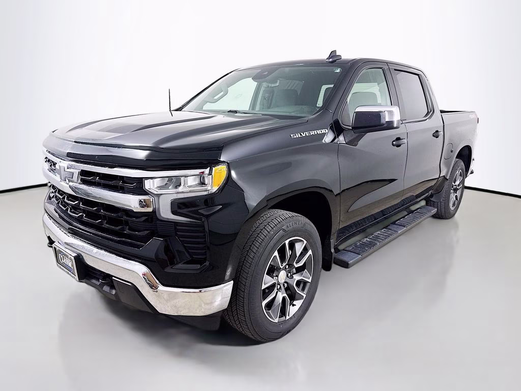2022 Black Chevrolet Silverado 1500 LT 4X4 Truck