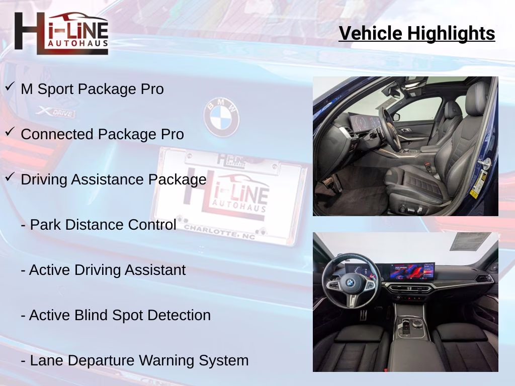 2023 Tanzanite Blue II Metallic BMW 3 Series M340i RWD Sedan