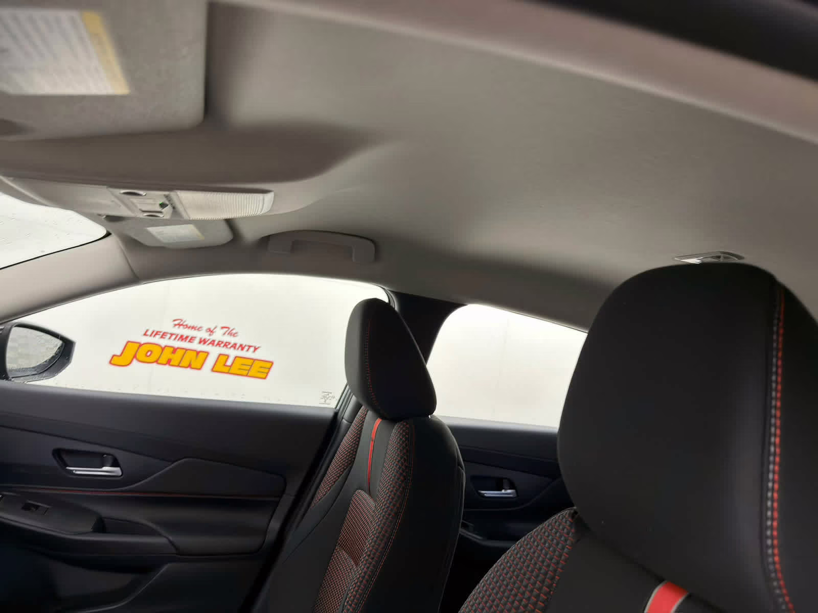 2026 Atlantic Gray Metallic/Super Black Nissan Sentra SR FWD Sedan