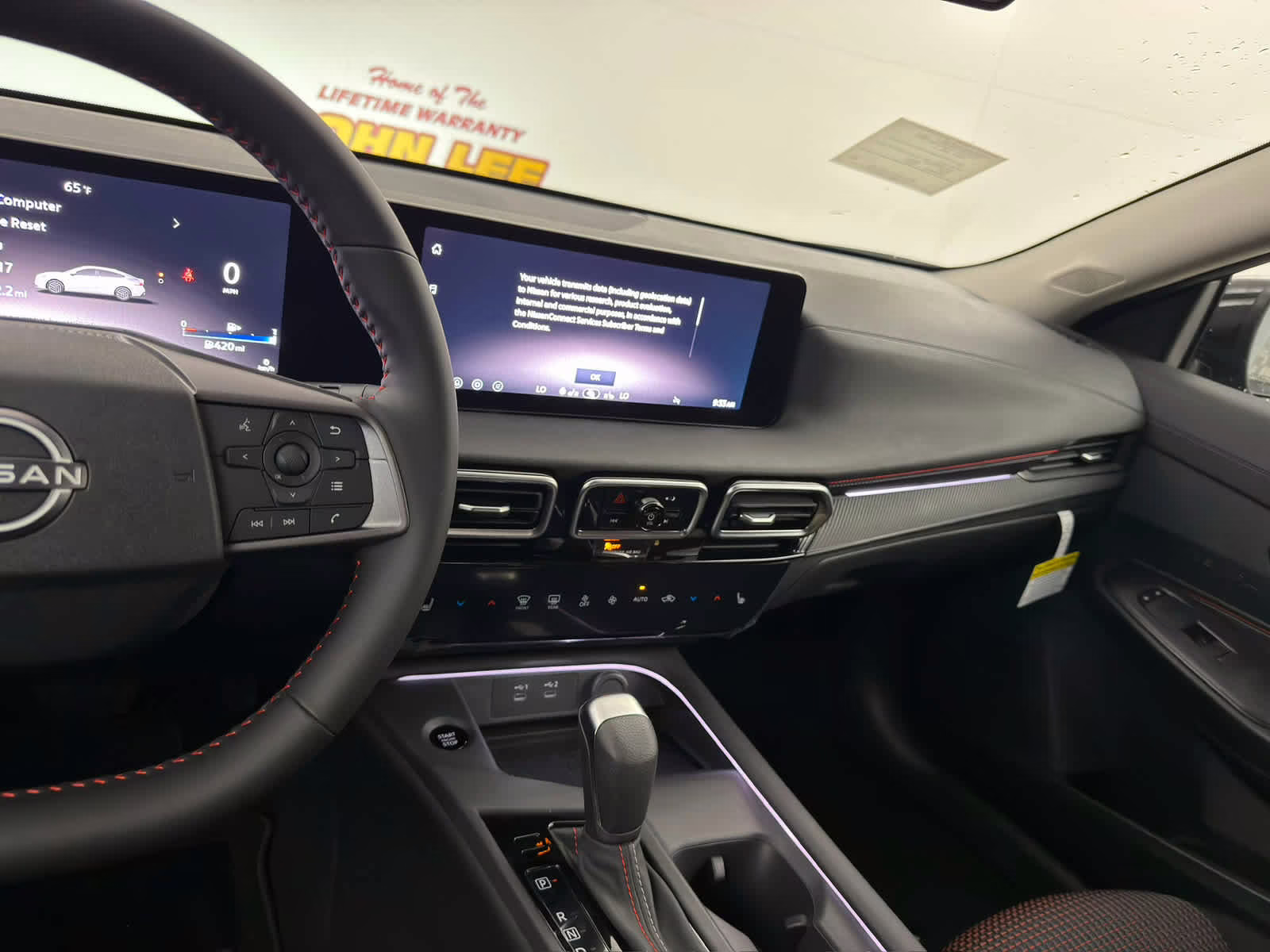 2026 Atlantic Gray Metallic/Super Black Nissan Sentra SR FWD Sedan