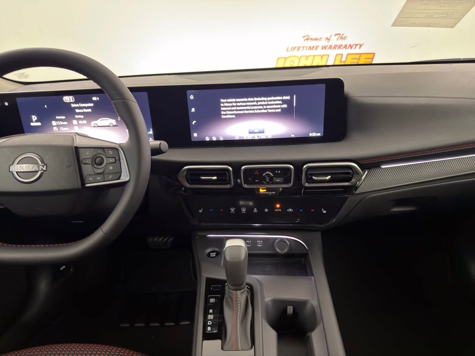 2026 Atlantic Gray Metallic/Super Black Nissan Sentra SR FWD Sedan