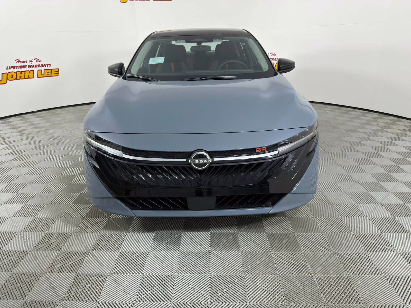 2026 Atlantic Gray Metallic/Super Black Nissan Sentra SR FWD Sedan