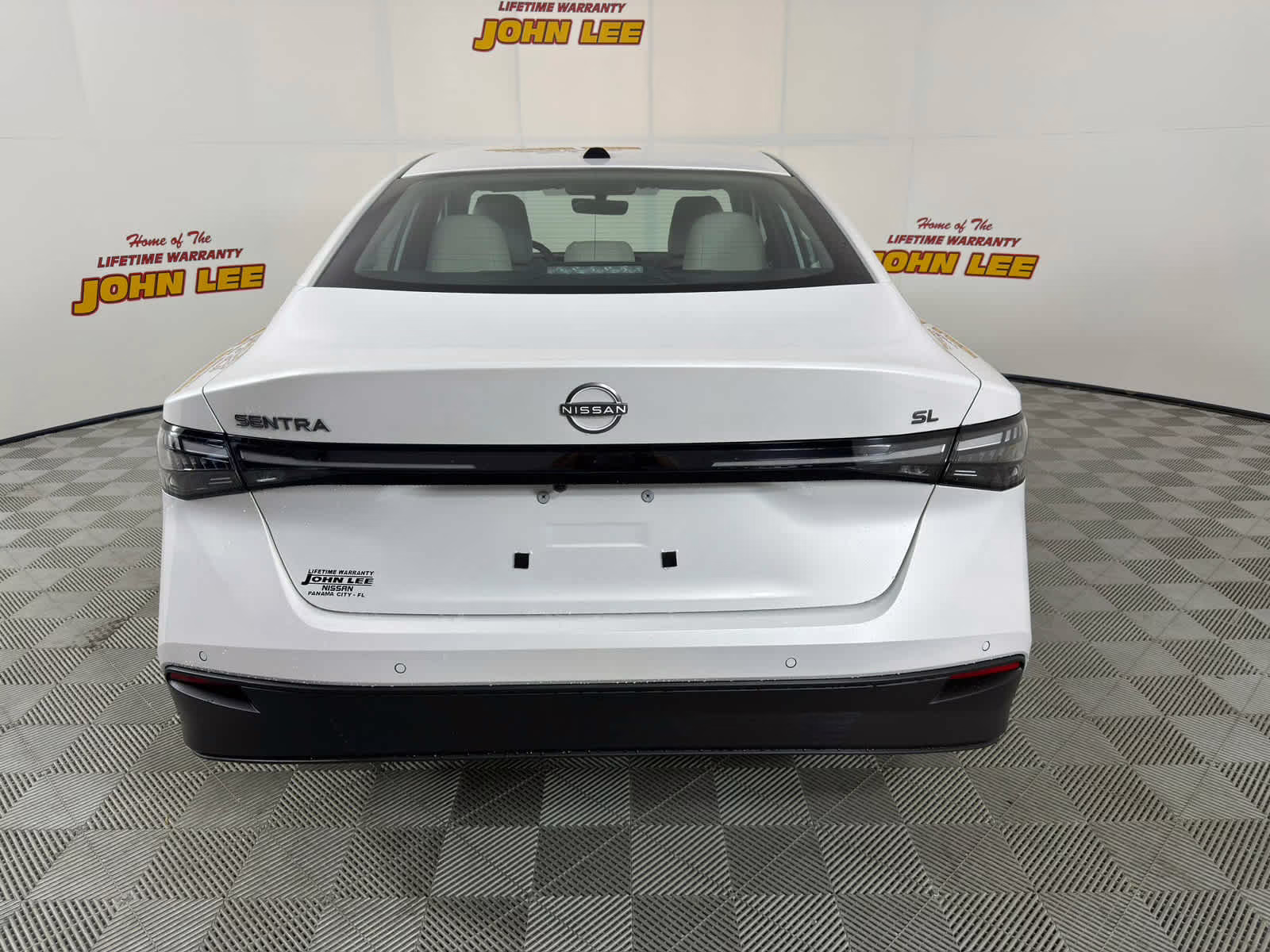 2026 Aspen White Tricoat Nissan Sentra SL FWD Sedan