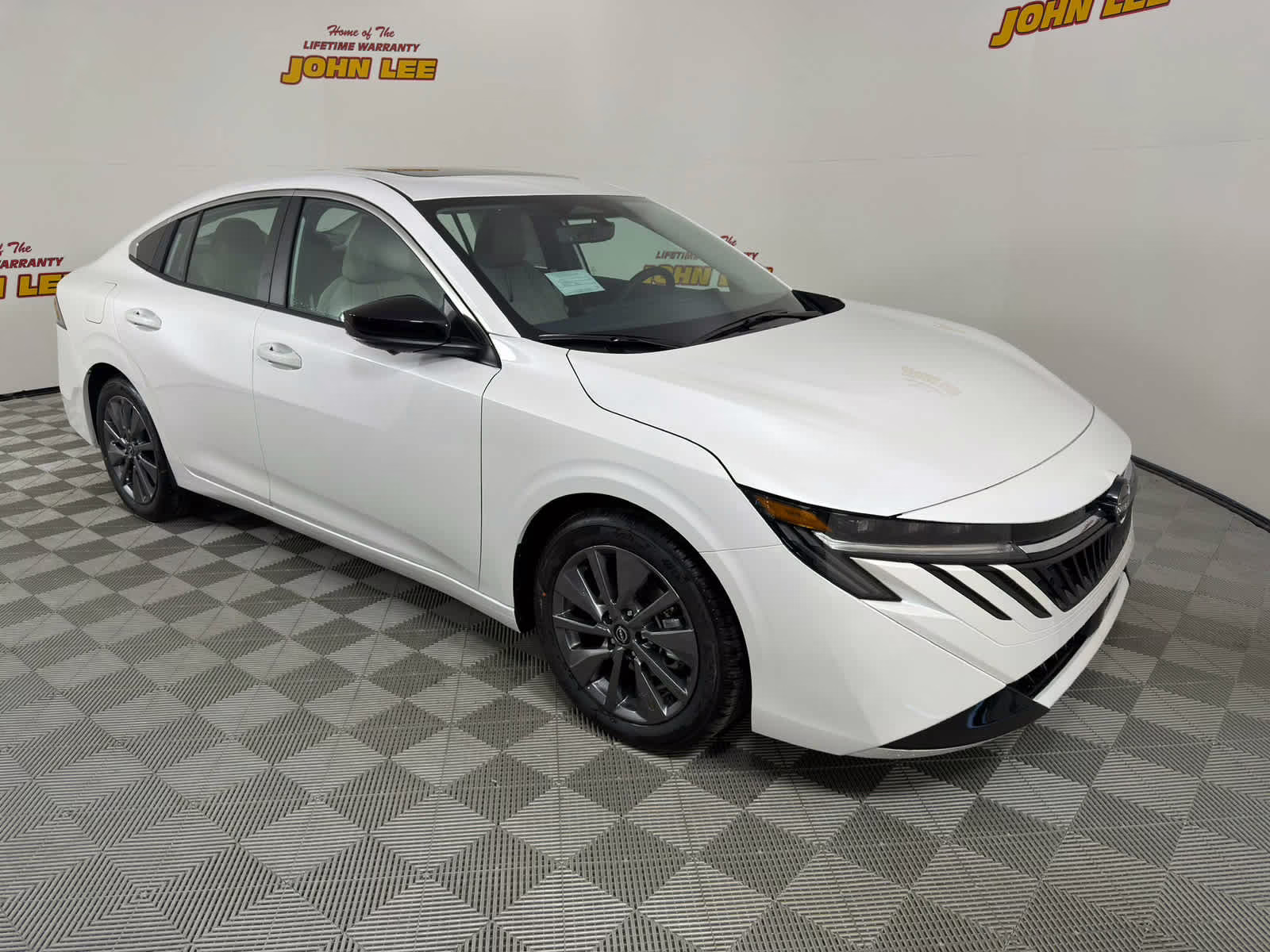 2026 Aspen White Tricoat Nissan Sentra SL FWD Sedan