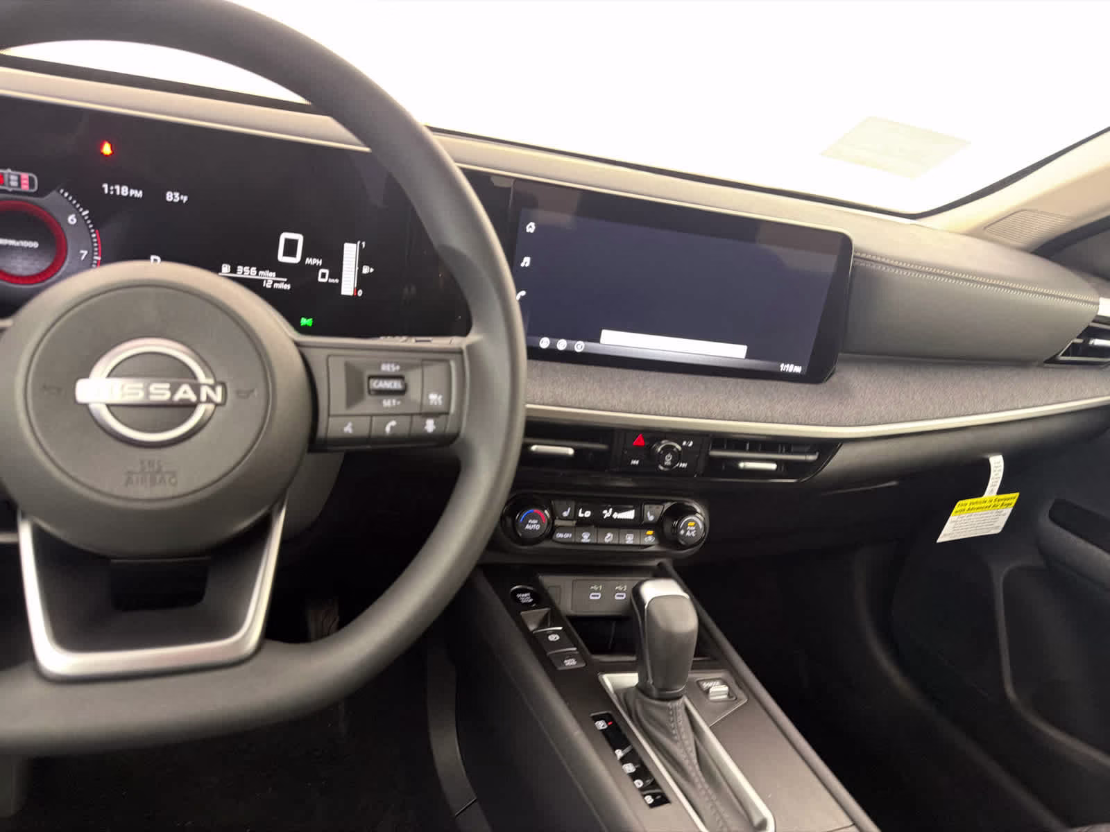 2026 Aspen White Tricoat/Super Black Nissan Kicks SV FWD SUV