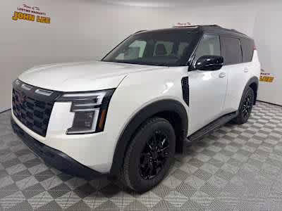 2026 Aspen White Tricoat/Super Black Nissan Armada PRO-4X 4X4 SUV
