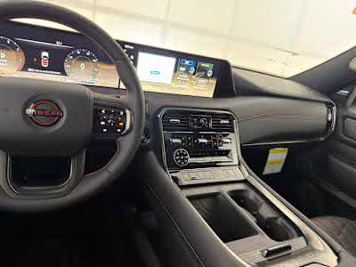 2026 Aspen White Tricoat/Super Black Nissan Armada PRO-4X 4X4 SUV