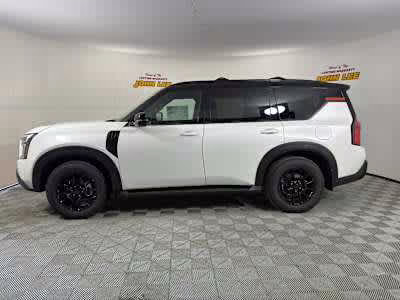 2026 Aspen White Tricoat/Super Black Nissan Armada PRO-4X 4X4 SUV