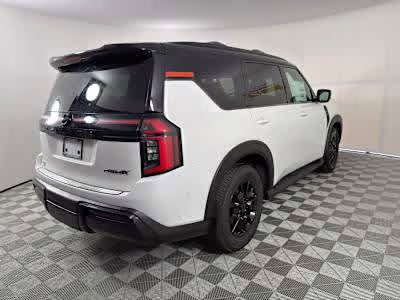 2026 Aspen White Tricoat/Super Black Nissan Armada PRO-4X 4X4 SUV