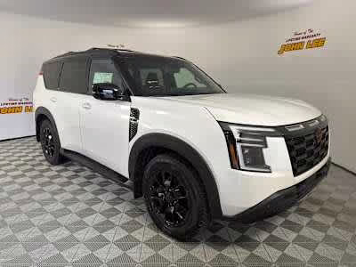 2026 Aspen White Tricoat/Super Black Nissan Armada PRO-4X 4X4 SUV