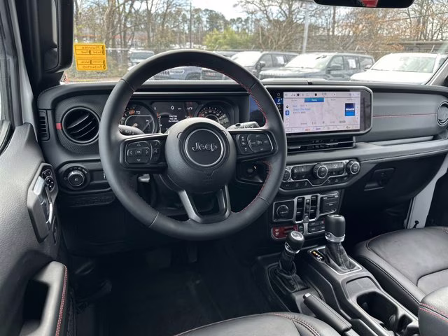 2024 White Jeep Wrangler Rubicon 4X4 Convertible