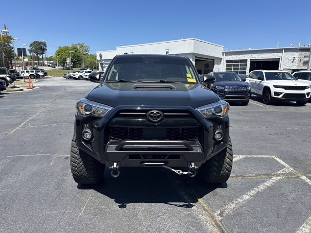 2021 Midnight Black Metallic Toyota 4Runner TRD Off Road Premium 4X4 SUV