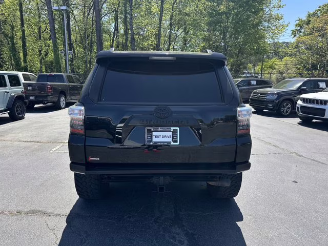 2021 Midnight Black Metallic Toyota 4Runner TRD Off Road Premium 4X4 SUV