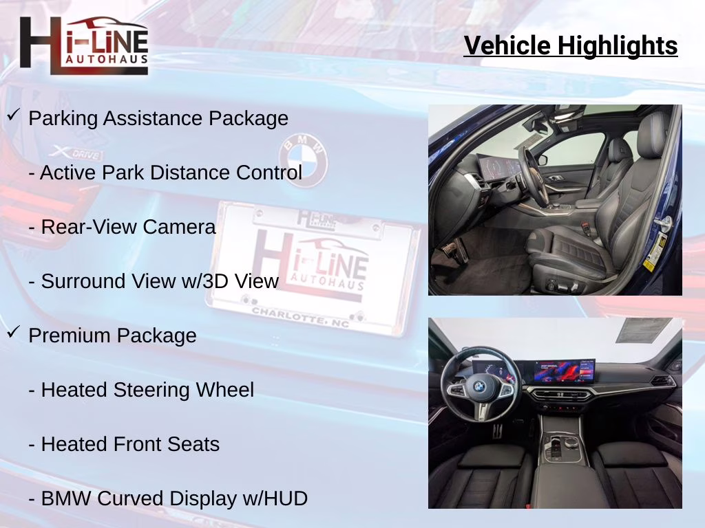 2023 Tanzanite Blue II Metallic BMW 3 Series M340i RWD Sedan