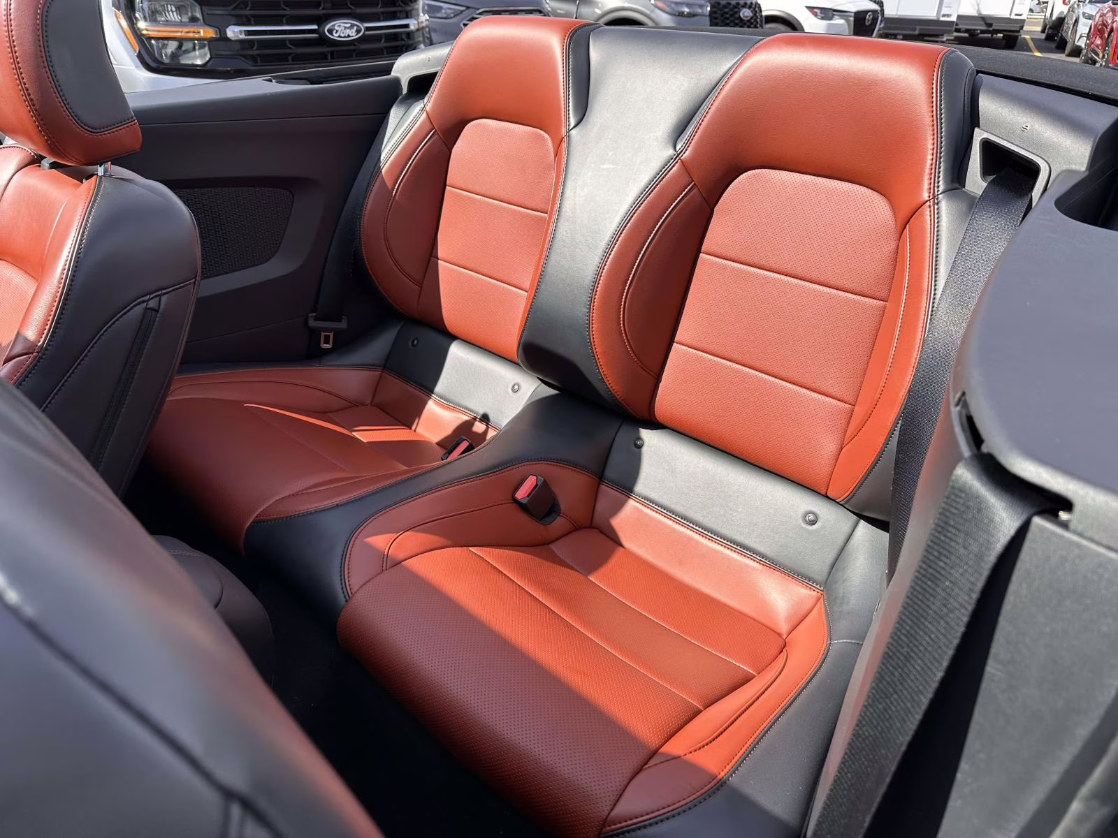 2025 Carbonized Gray Metallic Ford Mustang EcoBoost Convertible RWD Sedan