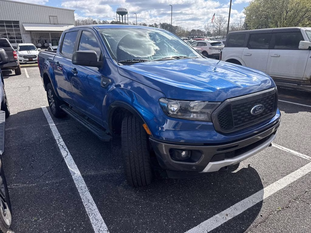2019 Lightning Blue Metallic Ford Ranger XLT RWD Truck