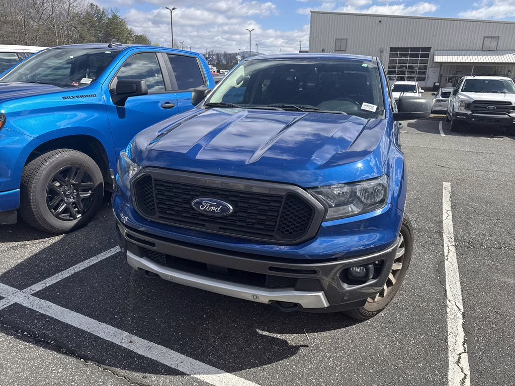 2019 Lightning Blue Metallic Ford Ranger XLT RWD Truck