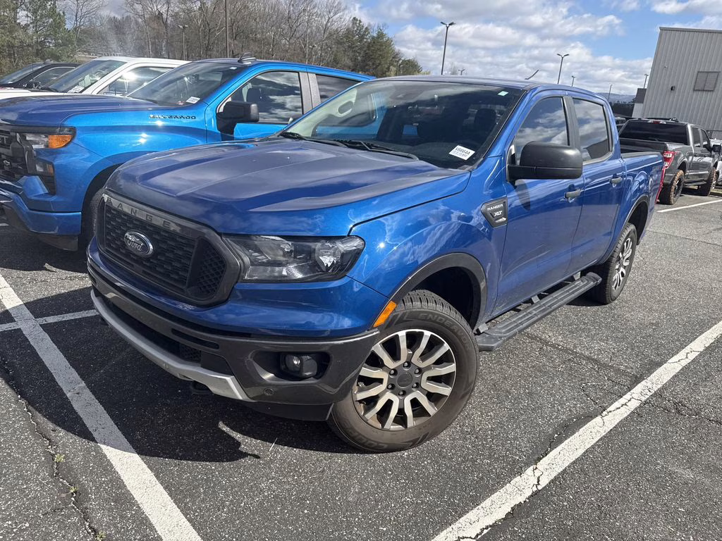 2019 Lightning Blue Metallic Ford Ranger XLT RWD Truck