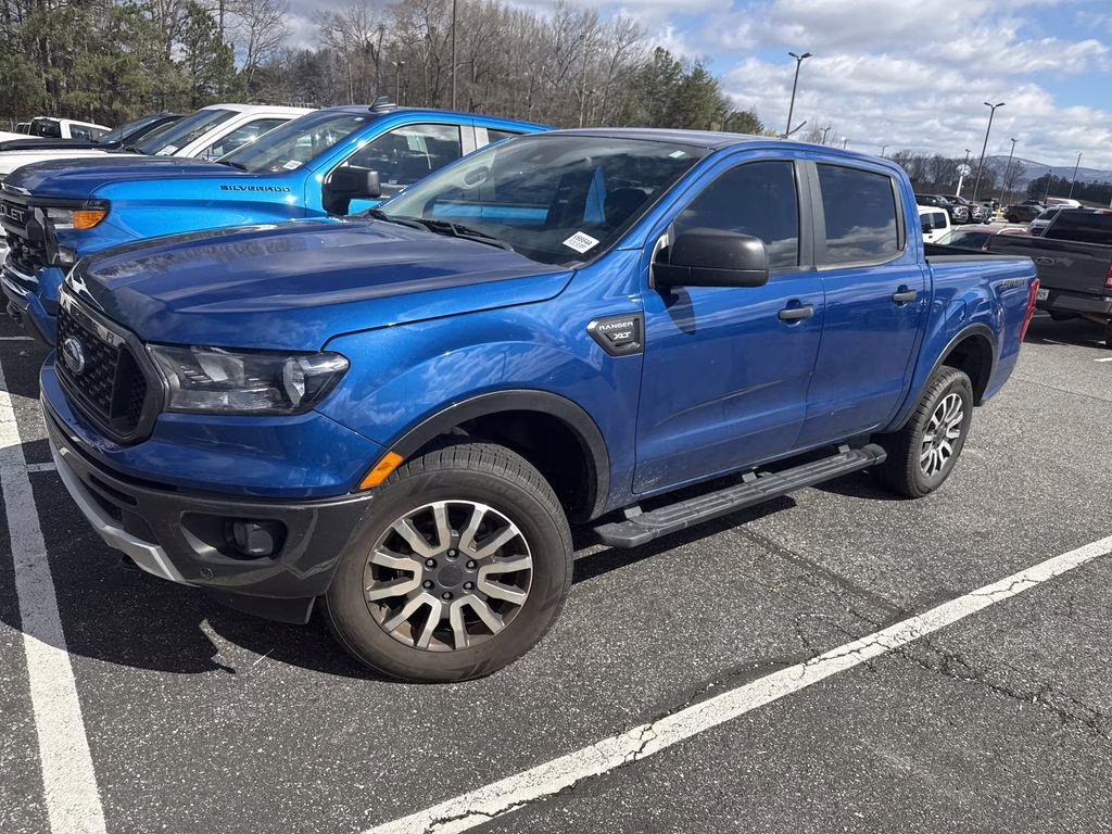 2019 Lightning Blue Metallic Ford Ranger XLT RWD Truck