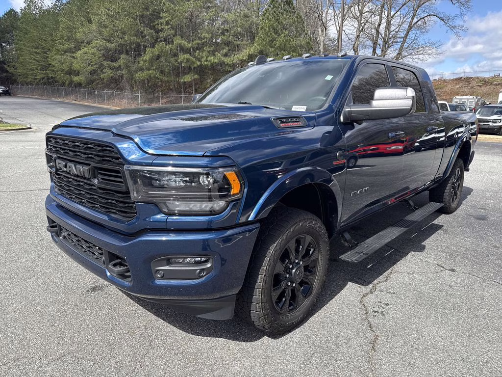 2022 Patriot Blue Pearlcoat Ram 2500 Limited 4X4 Truck