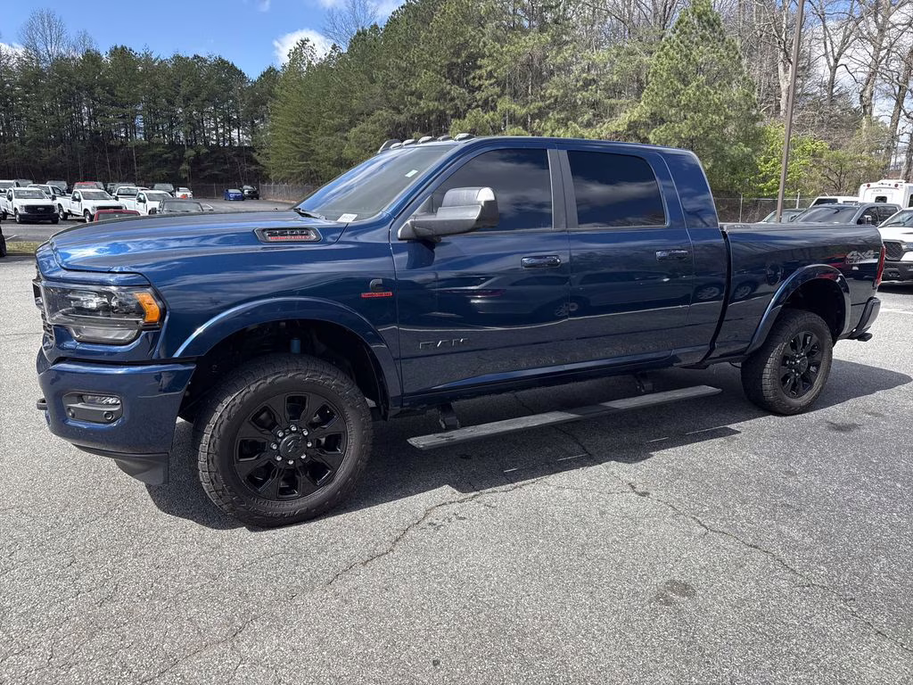 2022 Patriot Blue Pearlcoat Ram 2500 Limited 4X4 Truck